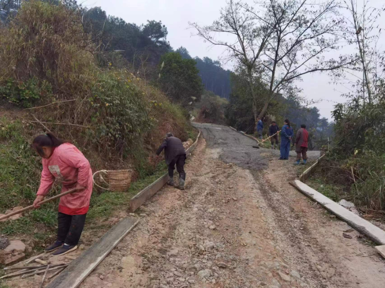 重庆巴南麻柳嘴镇：铺好回家团圆路